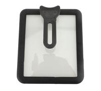 Poêle omelette japonaise couvercle visible rectangulaire à preuves à preuves en verre tamagoyaki couvercle avec jante en silicone pour poêle à œufs