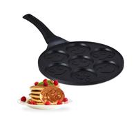 Poêle Pancakes Crêpes Accessoires Crêpière Visage Ustensile Cuisine aluminium