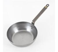 Poêle paysanne à bord haut de ø 28 cm minéral 100% naturel