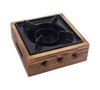 Poêle portable carrée commerciale pour ragoût sec, casserole chaude, accessoires de barbecue en fer et en bois, brosse nettoyante pour gril, tapis de frottement pour dessous de termometro pour ouvrir