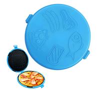 Poêle pour Micro-Ondes - Plateau rond pour pizza à chauffe rapide - Plat à sandwich micro-ondes - pour Cuisine, École, Maison, Étudiant, Crêpes, Petit-Déjeuner, Pâtisserie