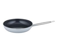 GSW Gastro Basic Poêle à crêpes en aluminium avec revêtement anti-adhésif VITAFLON® QUARZIT anti-rayures et économe en énergie avec induction 24 cm