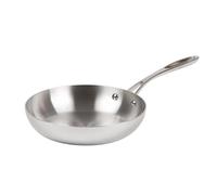 Poêle professionnelle induction 24 cm triple épaisseur Vogue Tri Wall Gris G