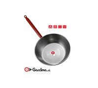 poele profonde chromée 32cm / 5,00l