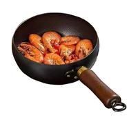 Poêle profonde, poêle antiadhésive avec couvercle - Casserole à soupe non bâton sûre réutilisable avec couvercle | Cuisine, outil à manger pour griller, ébullition, vapeur, brûlure