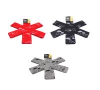 Poêle Protecteurs Wok Ustensiles de Cuisine Anti-rayures 3 PC 38cm Assorted