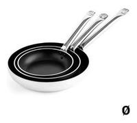 Poêle Quid Professional Pro-Induction 4 mm Aluminium - 24 cm Blanc G