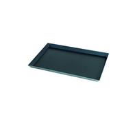 Poêle rectangulaire MCM en tôle bleue 40x60 bord droit 3 cm. Moule à pâtisserie antiadhésif pouvant servir de plaque