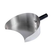 Poêle récupérateur de viande - Pelle à barbecue en acier inoxydable | Plateau de rôtissoire portable pour machine Shawarma | Accessoire de barbecue durable pour la collection de viande Kebab Gyro |