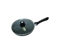 Poêle revêtement effet pierre et fonte d'aluminium - Schumann Professionnel - D 32 cm - Cuisson sans graisses