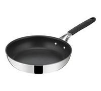 Poêle revêtue Lagostina 012909041124 Esperta Triply Inox 24 cm Inox/Noir H
