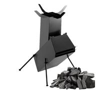 Poêle Rocket pour extérieur pour four hollandais, poêle à bois, poêle à bois portable | Poêle pour tente, poêle avec brûleur de chauffage, poêle à air