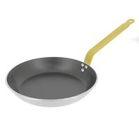 Poele ronde choc haccp queue jaune ø 28