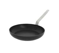 De Buyer Poêle ronde CHOC INTENSE – antiadhésive, induction, queue inox Ø24 cm, noir mat