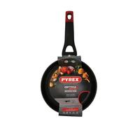 Poele - Sauteuse Pyrex - Ot22bf6 - Optima Plus Poele Aluminium Forge, Noir, 22 Cm