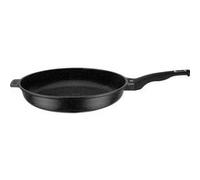 Poele-Sauteuse - Tous feux dont induction - GSW - TITANIUM GRANIT Advanced - Ø 24 cm - Fonte d'aluminium massive - Sans PFAS - Noir Noir