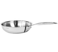 Poêle sautoir 24 cm CastelpPro 5 ply poignée fixe