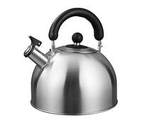 Poêle supérieur supérieur bouilloire 304 en acier inoxydable siffler la bouilloire théâtre tôle de cuisinière avec poignée anti-chauffage à thé induction à induction gazier général sifflet bouilloire