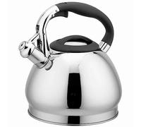 Poêle supérieur supérieur Kettle 304 en acier inoxydable 3L Tahe de bouettle Poo-to à thé pour poêle topot tople plateau avec poignée de coups de sifflet à poignée anti-calcul (bleu) (bleu)