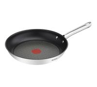 Tefal Poêle 32 cm, Induction, Revêtement antiadhésif, Acier inoxydable 18/10, Garantie 10 ans, Base 3 couches, Cuisson saine, Saisie parfaite, Duetto A7040863