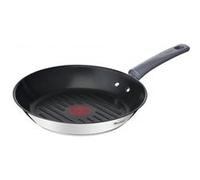 Poêle - TEFAL - G7314055 - Acier inoxydable - Bakélite - Ø 26 cm - Noir Noir