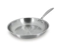 MENASTYL - Poêle Triply 28cm en inox - Fabriquée en France - Compatible tous feux dont induction - 6020487