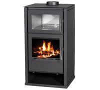 Poêle Victoria Regina F-W 8,65 kW | Four, moderne, classe A+