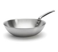 De Buyer Wok Alchimy en acier inoxydable Ø28 cm