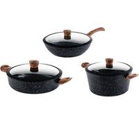 - Poêle wok 30 CM + Casserole 28 CM + Casserole 28 CM - Induction - Edition spéciale