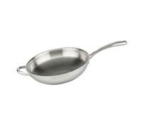 Poêle wok 30 cm en inox 18/10 Relief Evolution Elo