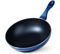 Poêle Wok 30cm DIAMANTE Antiadhésive Compatible Induction Cuisine