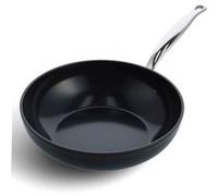 GreenPan Poêle Wok Barcelona Pro 28 cm – Revêtement céramique – Noir
