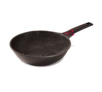 Poêle wok granit Pro céramique 30 cm - - Noir - Fonte Aluminium