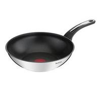 Tefal Emotion Poêle wok 28 cm, Revêtement antiadhésif, Garantie 10 ans, Base épaisse pour une diffusion de chaleur homogène, Design élégant, Poignée robuste, Induction, Indicateur de cuisson E3001904