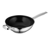 WMF - Durado - Poêle à wok - 28 cm - Revêtement en acier inoxydable - Passe au four