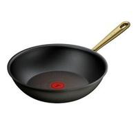 Poêle wok Tefal Paul Bocuse G3371902 28 cm Gris Gris charbon mat poignée rivetée dorée G