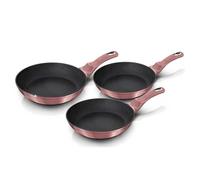 Poêles à frire - BERLINGER HAUS - BH-6170 - Aluminium forgé - Revêtement titane - 3 pièces 20/24/28cm
