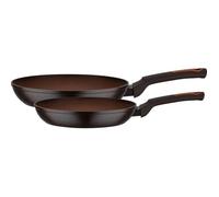 Poêles À Frire Gsw Terra - Lot De 2 Ø24/28 Cm, Aluminium Forgé Rouge