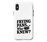 Poêles à Frire Qui savait ? Coque pour iPhone X/XS