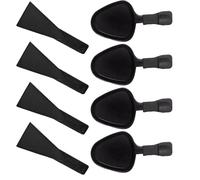 Poêles À Raclette Antiadhésives, 4 Poêles De Cuisson Antiadhésives Pour Barbecue, Poêles À Raclette Antiadhésives, Poêles À Fromage Multifonctions Avec Spatule Pour La Cuisine Intérieure Et