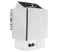 Poêles de Sauna électriques, Poêles de Sauna Secs en Acier Inoxydable 4,5/6/8/9 KW avec ContrôLeur Interne, Minuterie 0-180 Min, Température 0-100 ℃, Utilisation à Domicile, Hôtel, Spa,9KW-220V