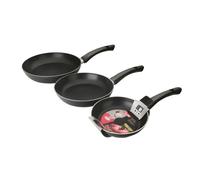 Ibili 405100 lot poêles indubasic aluminium (18 cm + 22 cm + 26 cm)