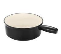 Poêlon savoyard en fonte émaillée 20cm noir Tableandcook 404089