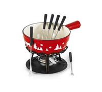 Poêlon savoyard en fonte émaillée 24cm rouge Tableandcook DSTRGARSAF