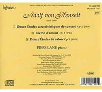 Poème D'amour Opus 3, Douze Études Caractéristiques Opus 2, Douze Études De Salon Opus 5