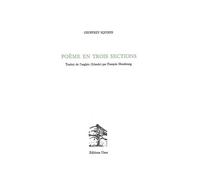 Poème en trois sections Gravures de Robert Grobonne - Geoffrey Squires - Unes Eds - broché - Poésie