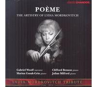 Lydia Mordkovitch – Poème : The Artistry of Lydia Mordkovitch – CD – NAXOS