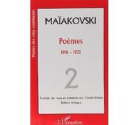 Poèmes - 2 Tome 2 - Poèmes 1918-1921