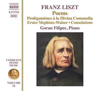Franz Liszt – Poèmes – CD – NAXOS