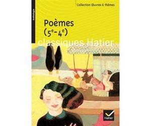 Poèmes 5e/4e Hélène Potelet (Collection dirigée par), Georges Decote (Collection dirigée par), Michel Nodin (Auteur)